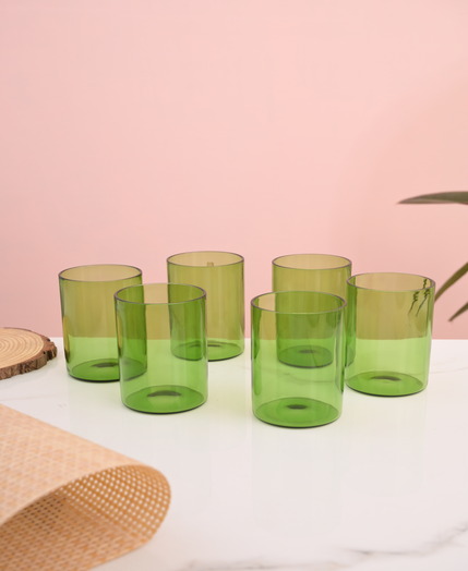 Kavi Serving Platter and Glass
